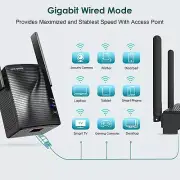 WiFi Extender -Wireless Signal Booster up to 2640sq.ft, 2.4 & 5GHz Dual Band