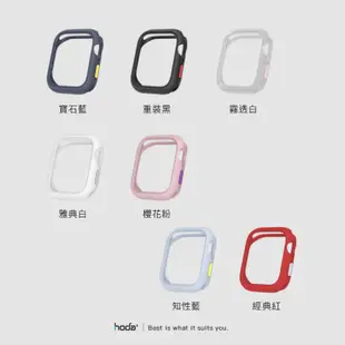 hoda Apple Watch 保護殼 S9 S8 S7 SE 5/6/SE 45 41 44 42 柔石殼