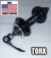 Quando Fat bike front hub aluminum 135mm QR disc type. TORX Outlaw Ebikes