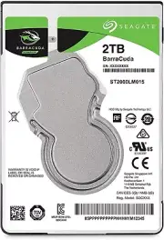 Seagate HDD 2.0TB 5400RPM 128MB SATA3 2.5 BarraCuda Up to 140 MB/s ST2000LM015