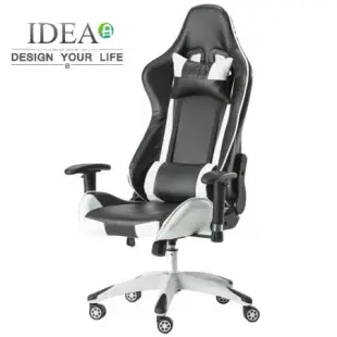 IDEA-舒馬克3D立體包覆舒適電競賽車椅-紅色