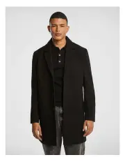 [yd.] Brandon Duster Coat in Black