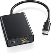 Ethernet Adapter for Fire TV Stick, ZEXMTE Fire Stick Ethernet Adapter, Micro USB to RJ45 Ethernet Adapter, Compatible with Fire Stick 4K,Chromecast Ultra/Google Home Mini and More Streaming TV Sticks