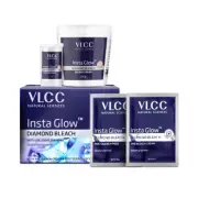 VLCC Insta Glow Diamond Skin Brightening Bleach 402g