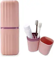 GTVGJH Toothbrush Holder Travel Case Portable Toothbrush Cup Case for Bathroom Travel Camping School Toothbrush Travel Containers