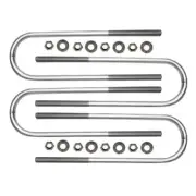 Icon 67004 Rear Leaf Spring U-Bolt Kit 12" for 2011-2015 Ford F250 F350 SD (for: Ford)