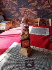 Stevens Point Beer "Whole Hog" LIMITED EDITION Pig with mug Tap Handle rare
