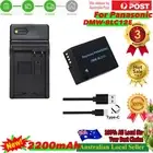 DMW-BLC12 E Battery/UsbC Charger for Lumix DMC-G85 FZ200 FZ1000 G5 G6 G7 GH2 GX8