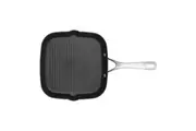 Ballarini Alba 28cm Titanium Non-Stick Grill Pan Square Induction Cookware Black