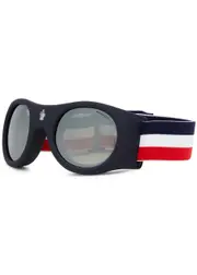 Moncler Round-frame ski Goggles - Multi Multi ONE SIZE