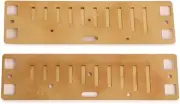 Lee Oskar Major Diatonic Harmonica Reed Plates - Key of A (2-pack) Bundle