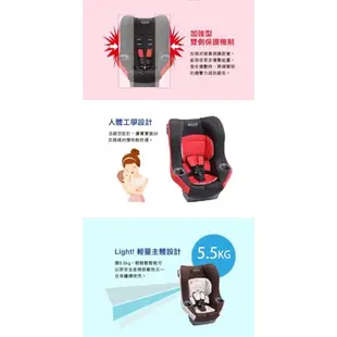 GRACO  MYRIDE 0-4歲嬰幼兒汽車安全座椅-出生坐到4歲，可後向乘坐，可前向乘坐，安全帶安裝使用