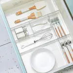 日式廚房抽屜收納分隔盒 內置櫥櫃餐具刀叉筷子收納盒 分格整理神器