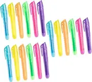SEWACC 3sets 6pcs Marking Pens Dual Tip Highlighters for Scrapbooking Study Note Taking Vibrant Colors Include Comfortable Grip for Reduced Hand Fatigue 6pcs*3