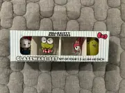 Hello Kitty And Friends Glassware Set of Four Shot Glasses - NEW!