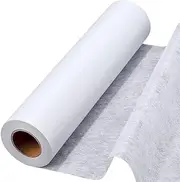 [CRASPIRE] Iron on Fleece Fusible Insert Medium Weight Single Sided Polyester for Sewing DIY Craft Accessories Quilted Fabric Appliques Button Placket Shirt Dress Collar Cuffs 30YdsX11.8 Inches