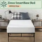 Zinus Metal Foldable Single Bed Frame Storage Folding Mattress Base Guest Beds
