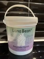 Luna Bean Keepsake Hands Casting Kit | DIY Plaster Statue Molding Kit | NEW
