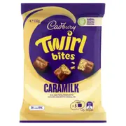 Cadbury Twirl Caramlk Bites 130gm x 14