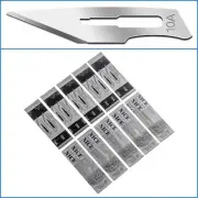 10pcs Carbon Steel No. 10A Sealed Sterile Scalpel Blades Modelling Craft Tool