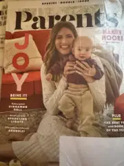 Parents Magazine -December 2021 - Mandy Moore - With Baby Gus