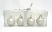 CRAZY MOUNTAIN - PACK OF (4) ATMOSPHERE FLAMELESS LED CANDLES - ORNAMENT SHAPED