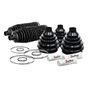 3 Front CV Boot Kit 2 Front Steering Rack Boot for MAZDA 323 Astina BG 4cyl Dohc