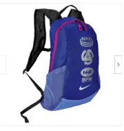 Nike Race Day Running Blue Gray Pink Backpack 13L New