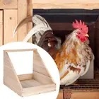 Single Compartment Hens Nesting Box Wooden Chicken Nest Box Easy Assembly