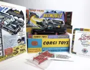 corgi toys 267 batmobile Matt Black 2024 By Corgi Model Club