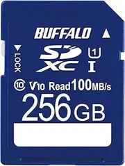 Buffalo RSDC-256U11HA/N SD Card, 256GB, 100MB/s, UHS-1, Speed Class 1, VideoSpeedClass 10, IPX7, Full HD Data Recovery Services