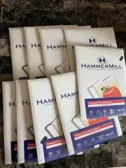 Hammermill Proposals Presentations Matte Bond 1 Sided Paper 100, 9 packs total!