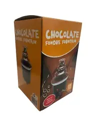 Chocolate Fondue Fountain, Stainless Melt Dipping Machine