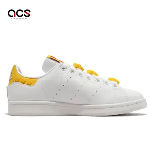 adidas 聯名休閒鞋 Stan Smith W 女鞋 白 黃 樂高 LEGO 小花 史密斯 愛迪達 GX7203