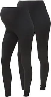 [MAMALICIOUS] Women's Mllea Org Long Legging 2pack A. O. Noos Maternity