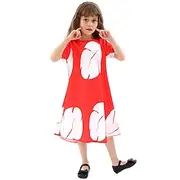 Lilo Dress Cosplay Costume Casual Movie Cosplay for Girls' Kid's Halloween Carnival World Book Day Performance Educational Dress Up School Event Dress Up