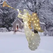 Luminous Angel Garden Decoration 2d Lighting Acrylic Ornament Home Night Light For Festival Christmas New Year's New Picture Section