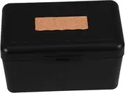 LAPYAPPE Plastic Card Box Business Card Holder Flashcard Organizer Office Accessory Compact Portable