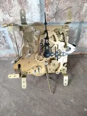 Vintage Clock Parts Gold coloring Clock Key for parts Mantle Piece Decor 1936