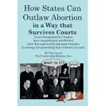 HOW STATES CAN OUTLAW ABORTION IN A WAY THAT SURVIVES COURTS: COURT RECOGNIZED FACT FINDERS HAVE UNANIMOUSLY ESTABLISHED WHAT ROE SAID WOULD END LEGAL