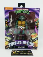 Teenage Mutant Ninja Turtles TMNT SLASH Turtles In Time Action Figure NECA NEW!