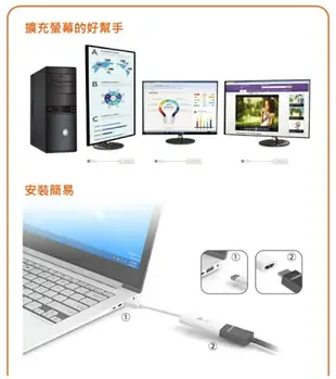 凱捷 j5create USB 3.0 to HDMI 外接顯示卡 JUA254