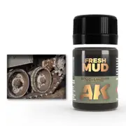 AK Interactive Weathering: Fresh Mud Effects 35ml Enamel Paint
