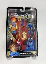 THUNDERCATS CLASSICS Minimates Series 1 SDCC 2012 LION-O + MUMM RA JAGA PANTHRO