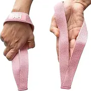 Weightlifting House lifting Wrist Straps - Hand Wraps for Olympic Lifting, Snatch, Pulls, and Deadlift straps. Weight lifting wrist wraps, gym accessories for women and men, Straps for weight lifting.