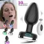 Led Plug Light Sucking Vibrator Remote Thrusting Stimulator Licking Sex Toy