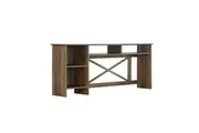 Maestro Furniture Axel Desk Hutch for L-Shape Home Office Computer Rustic Oak