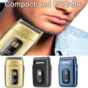 Electric Foil Shaver Mini Shaving Cordless Razor USB Beard Trimmer For Men