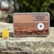 Genuine Martian Mars Rock - Basaltic Shergottite Meteorite - Space Moon