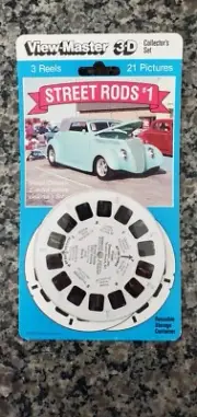 View-master 3 reel packet Street Rods # 1